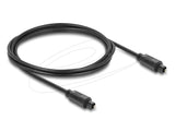 DeLOCK 90925 lydkabel 2 m Toslink Sort