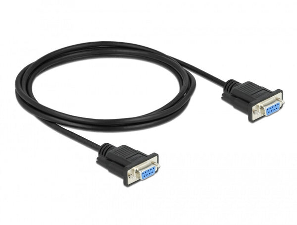 DeLOCK 86604 serielkabel Sort 10 m RS-232 Sub-D9