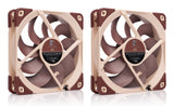 Noctua NF-A12X25 G2 PWM SX2-PP Computerkølesystem Computerkabinet Ventilator 12 cm Beige 2 stk