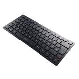 CHERRY KW 9200 MINI tastatur Universel USB + RF Wireless + Bluetooth QWERTZ Tysk Sort