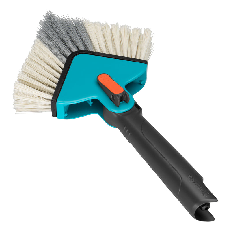 Gardena 3634-20 kost Udendørs Hårdt børstehår Plast Sort, Blå, Orange