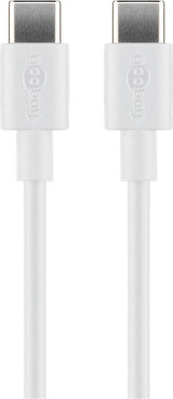 Goobay 51244 USB-kabel USB 2.0 2 m USB C 0,48 Gbit/sek. Hvid