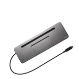 i-tec Metal C31FLATPRO100 dockingstation Ledningsført USB 3.2 Gen 1 (3.1 Gen 1) Type-C Grå