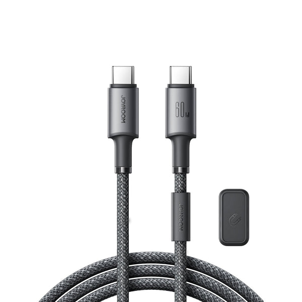 JOYROOM S-A50 C C USB-kabel USB 2.0 1,2 m USB C 0,48 Gbit/sek. 60 W Grå