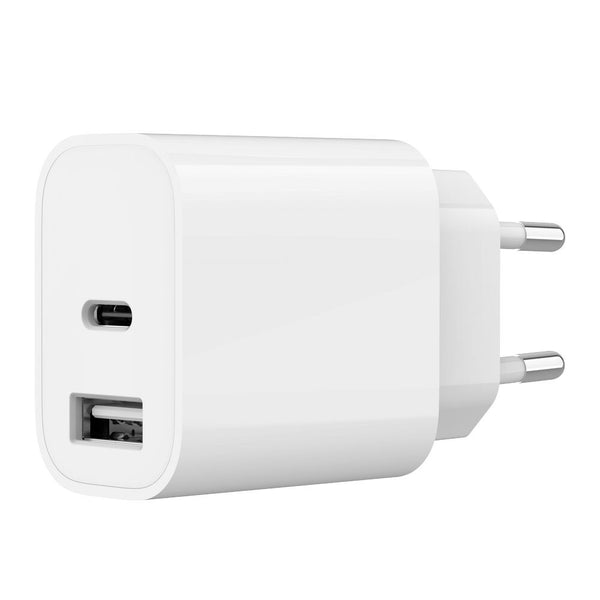 Gembird TA-UC-2AC12-01 oplader til mobil enhed Smartphone, SmartWatch, Tablet Hvid Vekselstrøm Indendørs