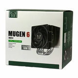 Scythe Mugen 6 Processor Ventilator 12 cm Sort, Sølv