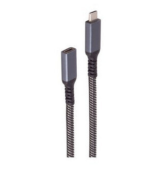 shiverpeaks BS14-74006 USB-kabel USB 3.2 Gen 2 (3.1 Gen 2) 1,5 m USB C 10 Gbit/sek. 100 W Sort, Hvid