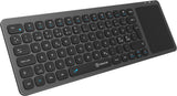 Voxicon DK-255WL-B tastatur Kontor RF trådløst QWERTY Nordisk Sort