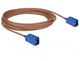 DeLOCK 89666 koaxial kabel RG-316 5 m FAKRA C Blå, Brun