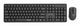 Gembird KBS-WMS-01 tastatur Mus inkluderet Kontor RF trådløst QWERTY US International Sort