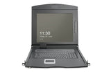 Digitus DS-72221-3GE rack-konsol 48,3 cm (19") 1920 x 1080 pixel Sort 1U