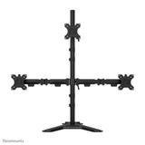 Neomounts DS45-600BL2-1 skærmbeslag og -stativer 81,3 cm (32") Skrivebord Sort