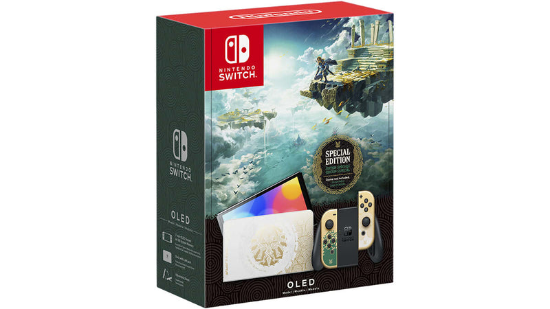 Nintendo Switch OLED bærbar spilkonsol 17,8 cm (7") 64 GB Berøringsskærm Wi-Fi Guld