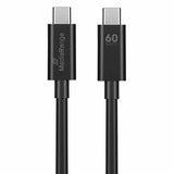 MediaRange MRCS213 USB-kabel USB 3.2 Gen 1 (3.1 Gen 1) 1,2 m USB C 5 Gbit/sek. 60 W Sort