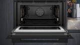 Siemens iQ700 CM776GKB1 ovn 45 L 900 W Sort, Rustfrit stål