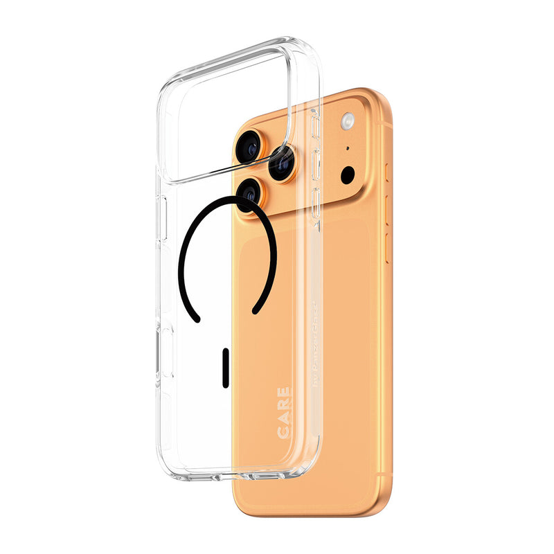 PanzerGlass CARE™ by ® Urban Explorer Case Transparent m. Sort MagSafe iPhone 17 Pro Max