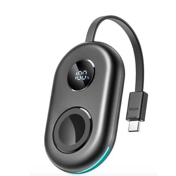 JOYROOM Apple Watch JR-W09 kroviklis juodas Ur Sort USB Trådløs opladning Indendørs, Udendørs