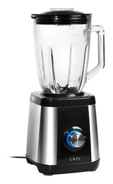 Lafe LAFBLE46185 blender Bordplade blender 600 W Sort, Rustfrit stål, Transparent
