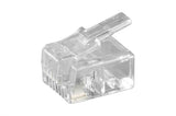 Goobay 58625 kabelsamler RJ-11/RJ-14 Transparent