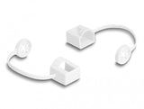 DeLOCK 66973 dækning af sokkel RJ-45 Sort, Rød, Hvid 50 stk