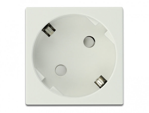 DeLOCK 81321 stikkontakt CEE 7/3 Hvid