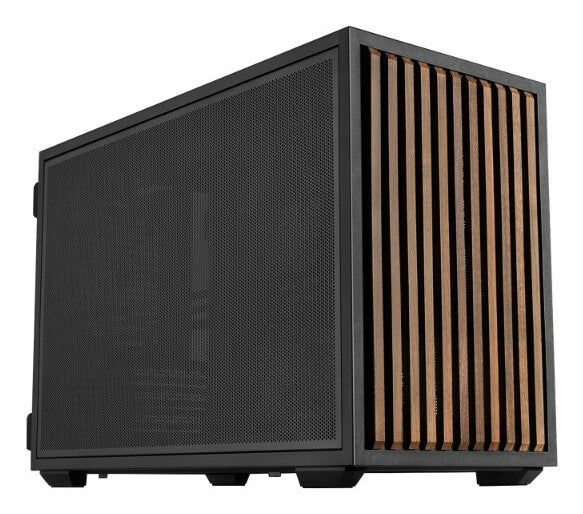 Lian Li B4-mATX Wood Mini Tower Sort, Træ