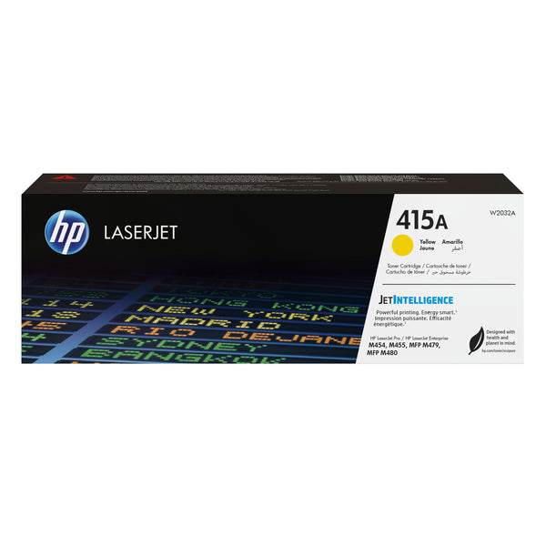HP 415A Original LaserJet-tonerpatron, gul