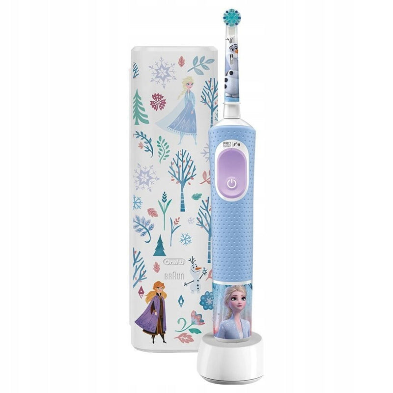 Oral-B Pro Kids Barn Roterende, pulserende tandbørste Blå, Hvid