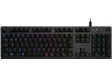 Logitech G 920-009370 tastatur Spil USB QWERTY US International Kulfiber