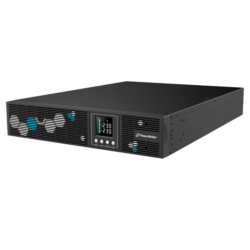 PowerWalker VI 3000 RLP UPS-enhed Interaktivt indgangsstik 3 kVA 2700 W 8 AC stikkontakt(er)