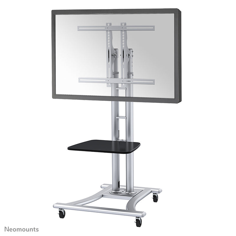 Neomounts PLASMA-M1800E multimedie vogn & stand Sølv Transportabelt gulvstativ