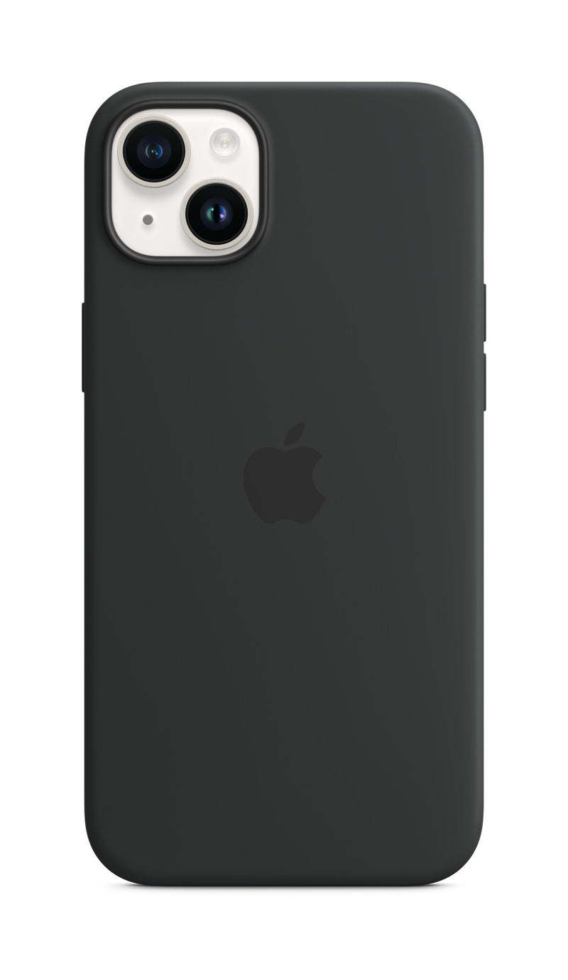 Apple Silikone-etui med MagSafe til iPhone 14 Plus – midnat