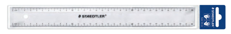 Staedtler 562 300 PB lineal Skaler lineal 300 mm Plast Transparent 1 stk
