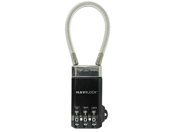 Navilock 20647 bagagelås Bagage kombinationslås Sort