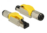 DeLOCK 86287 kabelsamler RJ-45 Sølv, Gul