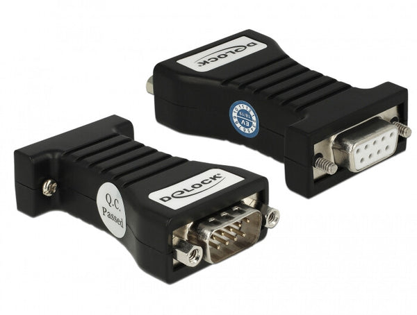 DeLOCK 62921 kabel kønsskifter RS-232 DB9 Sort