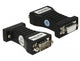 DeLOCK 62921 kabel kønsskifter RS-232 DB9 Sort