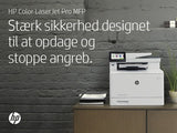 HP Color LaserJet Pro MFP M479dw, Farve, Printer til Udskrivning, kopiering, scanning, fax, Tosidet udskrivning; Scan til e-mail/PDF; 50-arks ADF