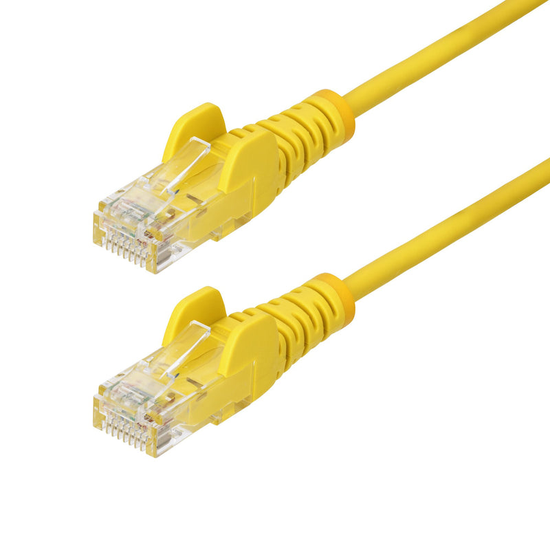 StarTech.com N6PAT300CMYLS netværkskabel Gul 3 m Cat6 U/UTP (UTP)