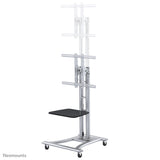 Neomounts PLASMA-M1800E multimedie vogn & stand Sølv Transportabelt gulvstativ