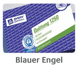 Avery 303 administrationsbog Blå, Hvid, Gul