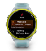 Garmin Forerunner 570 3,56 cm (1.4") AMOLED 47 mm Digital 454 x 454 pixel Berøringsskærm Hvid, Gul Wi-Fi GPS (satellit)