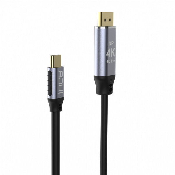 Inca ITCD-02TX HDMI-kabel 2 m HDMI Type A (Standard) USB Type-C Sort