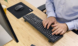 Trust TK-350 tastatur Kontor RF trådløst QWERTZ Tysk Sort