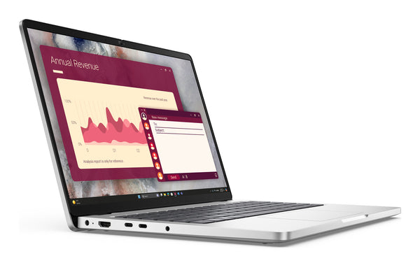 DELL Pro 14 PC14250 Intel Core Ultra 5 235U Laptop 35,6 cm (14") Full HD+ 16 GB DDR5-SDRAM 512 GB SSD Wi-Fi 6E (802.11ax) Windows 11 Pro Platin Nordisk