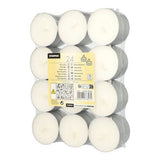 Papstar 90346 vokslys Rund Hvid 24 stk