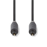 Nedis CABW25000AT10 lydkabel 1 m Toslink Anthracit