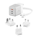 ALOGIC WCM3X100G oplader til mobil enhed Smartphone, Tablet Hvid Vekselstrøm Indendørs