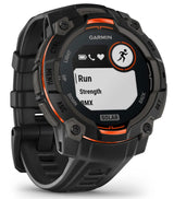 Garmin Instinct 3 Solar 2,29 cm (0.9") MIP 45 mm Digital 176 x 176 pixel Berøringsskærm Sort GPS (satellit)