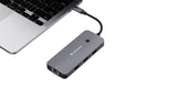 Verbatim CMH-09 USB Type-C 10000 Mbit/s Sølv